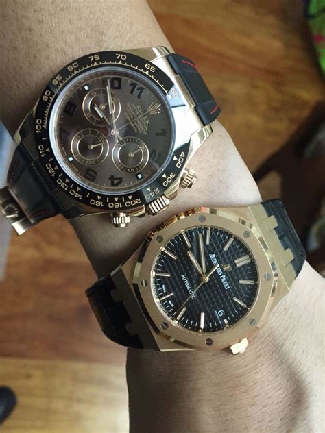 meglio il rolex daytona o audemars piguet royal oak|Audemars Piguet vs Rolex: Luxury Watch Titans Compared.